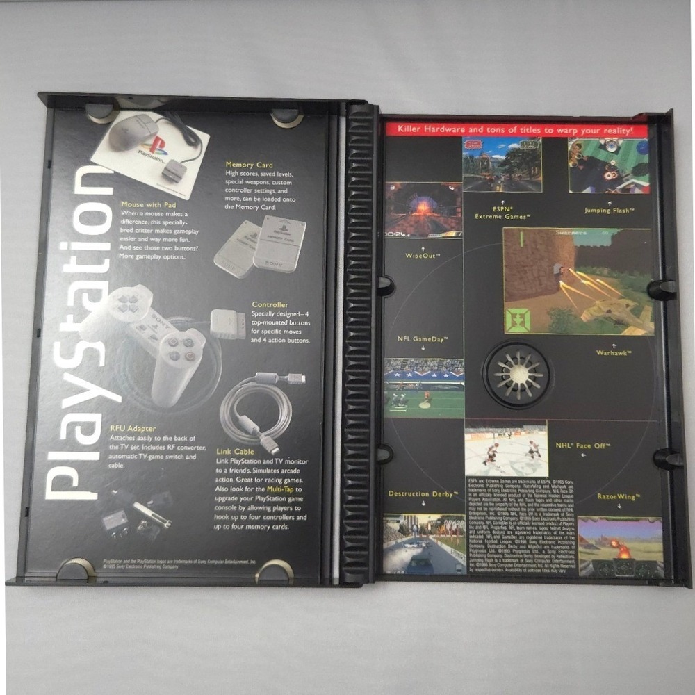 Warhawk PlayStation 1 (PS1)‎ Long Box - Complete in Box (CIB) W/ Reg Card Tested - Picture 8 of 13